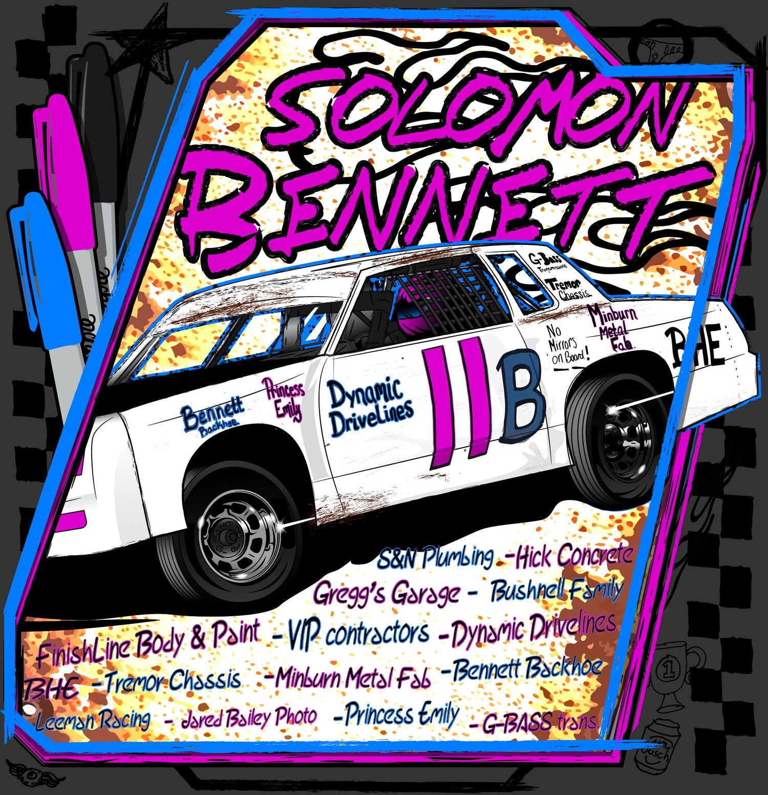 Bennett Racing - Sharpie 2