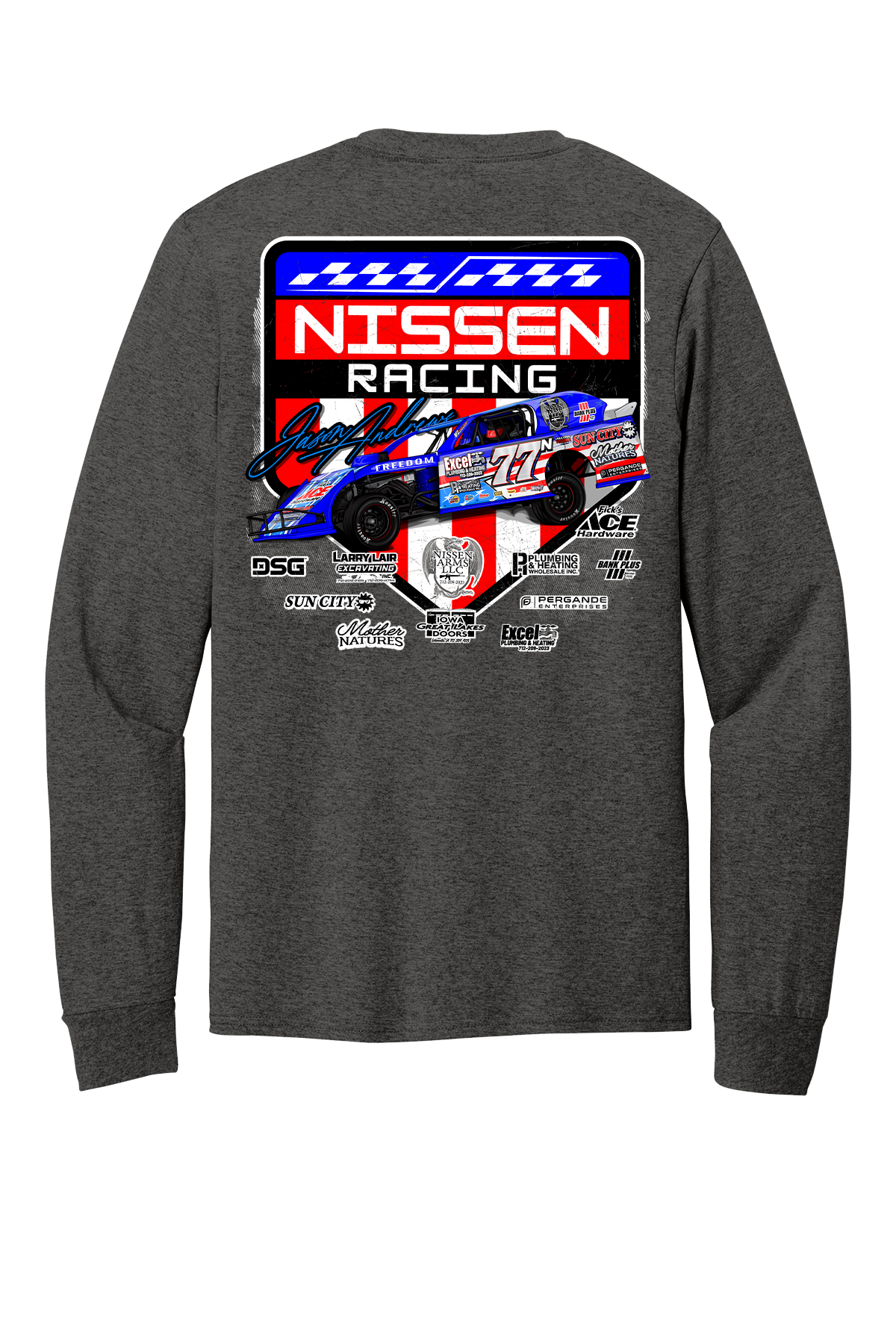 Jason Andrews - 2026 Nissen Racing Long Sleeve T-Shirt