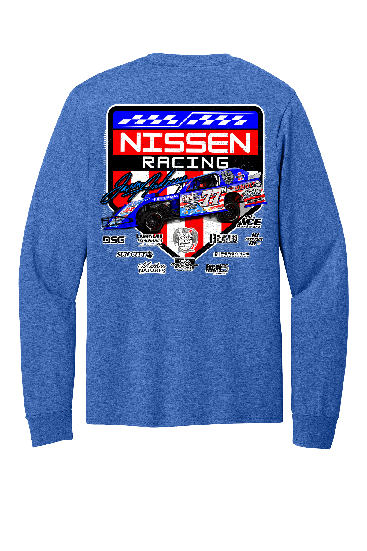 Jason Andrews - 2026 Nissen Racing Long Sleeve T-Shirt